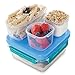Rubbermaid LunchBlox Leak-Proof Entree Lunch Container Set, Small, Blue