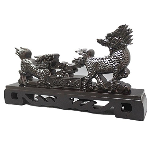 DHLink Large Kylin Samurai Sword Katana Wakizashi Tanto Stand Display Holder