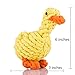 Viiler - 1 Pcs Set Dog Toys Dog Chew Toy for Aggressive Chewers for Small Medium Dogs Breeds Dogs Puppies - Cute Animal Shape Knots Rope (Durkling)