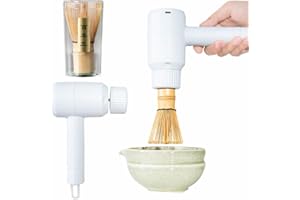 Handcrafted Golden Bamboo Matcha Whisk 100 prongs, Authentic Japanese Chasen for Matcha Tea Stirrer, Made of Organic Bamboo, 