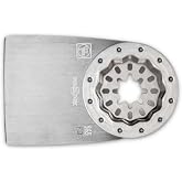 Fein Flexible Scraper Blade for MultiMaster Tools | Efficient Removal of Silicone, Acrylic Caulks and Stickers, Short Version, Starlock Mount, 63903165210