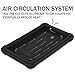 Poetic Turtle Protective Silicone Skin for Rugged Case for LG G Pad 7.0, Black