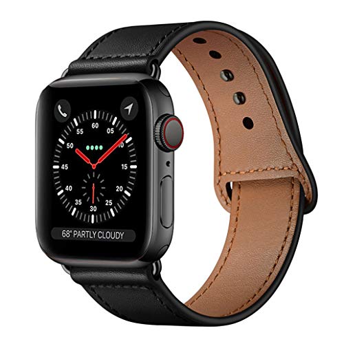 38mm 40mm, Black Band with Black Adapter