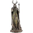 Veronese Design 10 7/8 Inch Elen of The Ways Guardian of The Forrest Pagan Goddess Cold Cast Resin Bronze Finish Sculpture