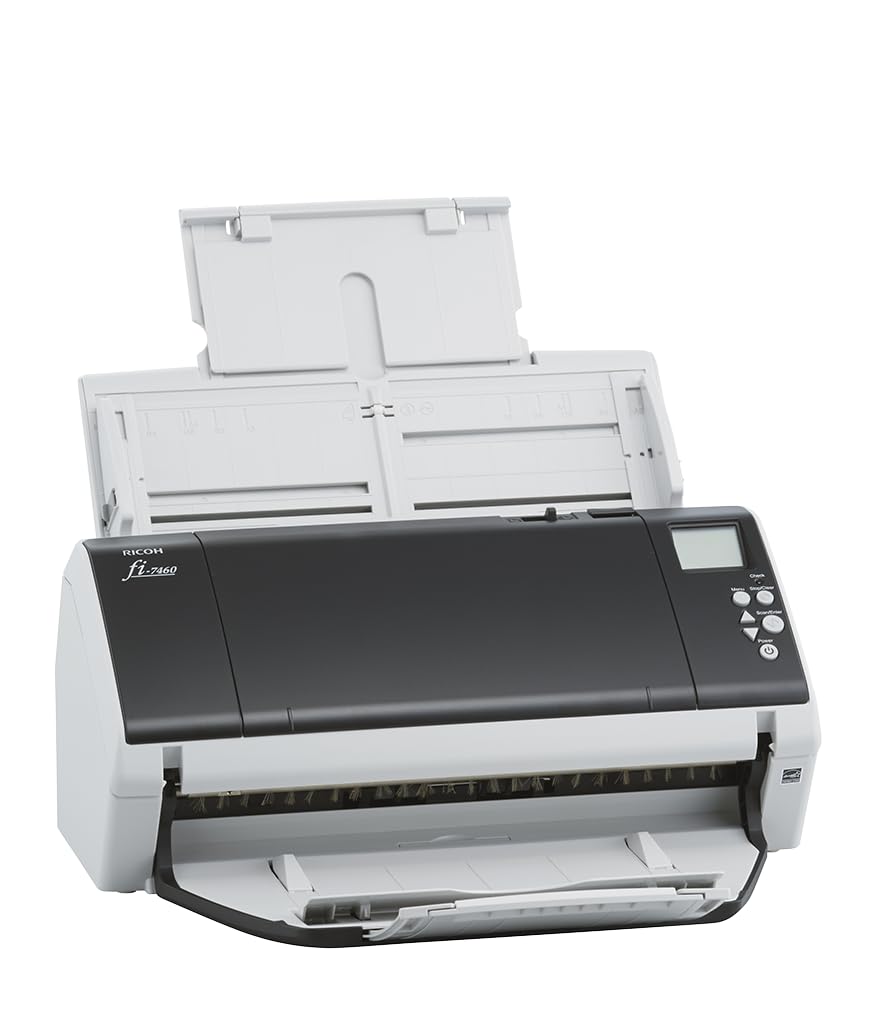 RICOH fi-7460 Wide-Format Color Duplex Document Scanner with Auto Document Feeder (ADF)
