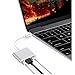 USB Type C Hub HDMI Adapter 4K - 3 in 1 Digital Multiport Hub USB C to HDMI Converter with 3.0 USB Port and Type C 3.1 Charging Port for Macbook,ChromeBook Pixel,Samsung S8