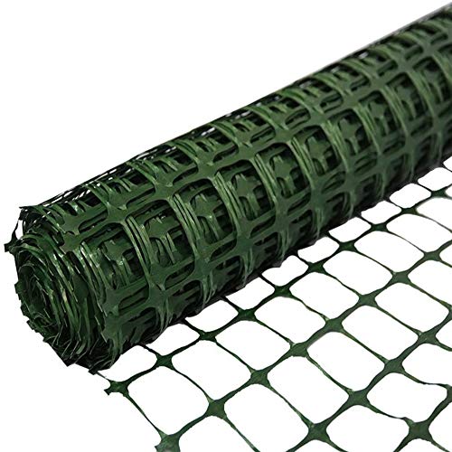 Abba Patio Snow Fence 4' X 100' Feet Plastic Safety Fence Roll