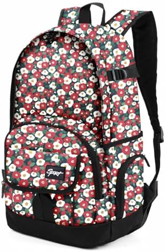 Amazon.com | cfpolar 17 Inch Backpack Bright Neon Stars  display picture 1