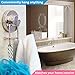HOME SO Suction Cup Hooks for Shower, Bathroom, Kitchen, Glass Door, Mirror, Tile – Loofah, Towel, Coat, Bath Robe Hook Holder for Hanging up to 15 lbs – Rustproof Chrome Stainless Steel (1-Pack)