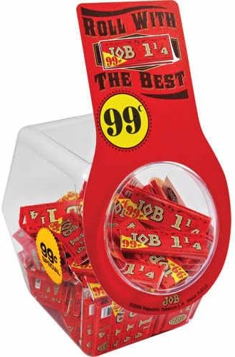 Job Rolling Paper 1¼ 100 Booklets Per Box