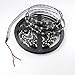 Led World Black PCB 5M 5050 SMD 300 Leds Red Color Waterproof Flexible Strip Lights DC12V