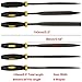 16 pcs Needle File Set, AFUNTA Hardened Alloy Strength Steel Mini Needle File Set for Shaping Diamond Metal Wood Plastic