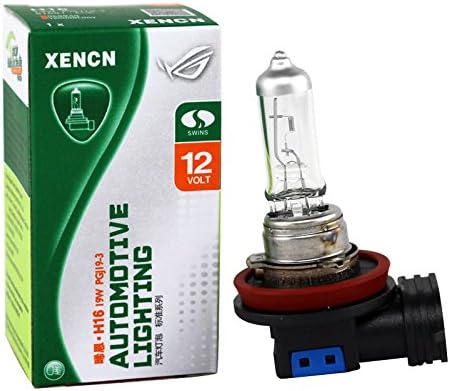 Xencn H16 12v 19w 3200k Standard OEM Halogen Car Bulb Fog Lamp (Pack of 2)