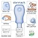 Anti Aging Jade Roller for Face Massage, 100% Natural Facial Massager with Double Rollers to Rejuvenate Skin