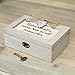 Cottage Garden True Friends Hard to Find Petite Locket Distressed Natural Music Box Plays Wonderful World
