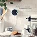 360 Electrical 360573 EasyClip Wall Mount for Amazon Echo Dot (2nd Generation) -Alexa Bracket Stand Holder Case, for Kitchen, Bathroom, Bedroom, Living Room, Office, White