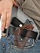 Barsony New Brown Leather Inside The Waistband Holster for Mini/Pocket 22 25 380