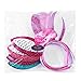 FRCOLOR Bunny Ears Headband for Girls Adult, Rabbit Ears Costume Headband for Easter Christmas Party Supplies Cosplay Favors, 6PCs