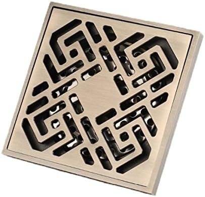 Shower Drain Cover kit (Bronze) with Drain Strainer 4 inch for bathroom, outdoor, kitchen