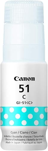 Canon GI-51 Cyan Ink Bottle 70 ml 4546C001 for Pixma G1520 G2520 G2560 G3520 view 3
