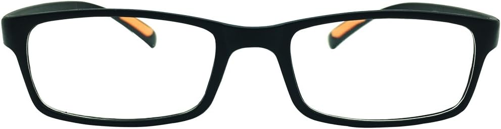 2 works of Southern Seas Lightweight Flexi Frame Mens Womens Reading Glasses, Black, +1.50 - Image 5