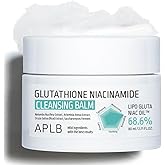 APLB Glutathione Niacinamide Cleansing Balm | LIPO GLUTA NIAC OIL™ 68.6% 2.71 FL.OZ/Korean Skincare, Makeup remover for sensitive skin, Moisturize, Pore care