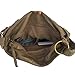 Soft Washed PU Leather Crossbody Purse Multi Pocket Vertical Bag Shoulder Satchel for Women (Taupe)