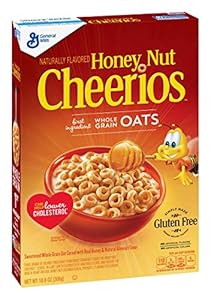 Image of Honey Nut Cheerios, Gluten Free, Cereal with Oats, 10.8 oz