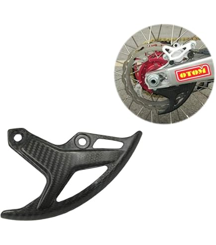 Red Aluminum Rear Brake Disc Guard For Honda CRF250R/X & CRF450R/X (Unbranded)