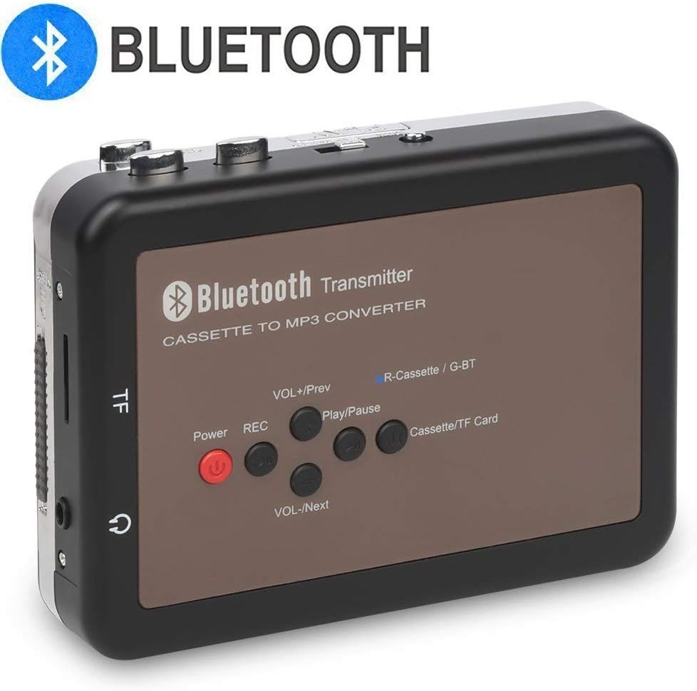 DIGITNOW! Reproductor de Casete Walkman con Bluetooth Registrador