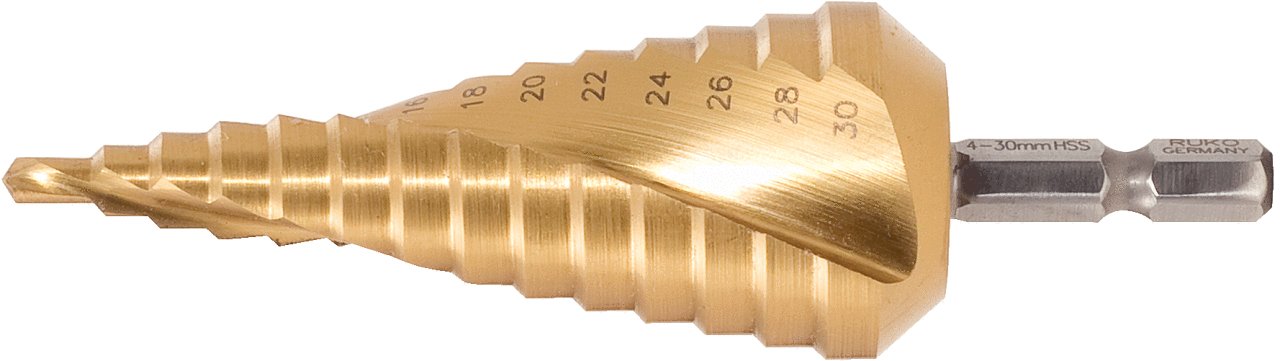 Ks Tools HSS 4.8-10.7mm Tin Stepped Hole Cutter