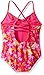 Speedo Girls Jungle Floral one Piece Swimsuit