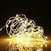 Ehome LED String Lights, Fairy Lights, Starry Lights 66ft 200 LEDs Silver Wire Lights, Waterproof Decorative Lights for Bedroom, Indoor Wedding Parties Christmas Lights with USB Interface(Warm White)