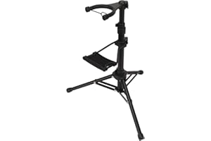 Wind Instrument Stand, Aluminum Alloy Foldable Tripod Adjustable Height, Digital Wind Instrument Holder Electronic Casual Win