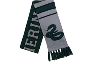 Harry Potter Slytherin Quidditch House Scarf