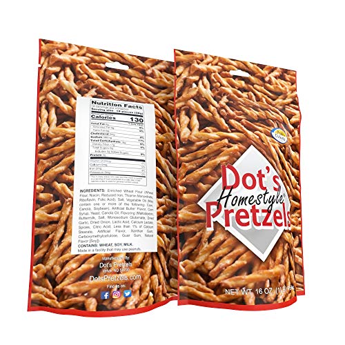 6 Dots+Homestyle+Pretzels+1lb+Pack