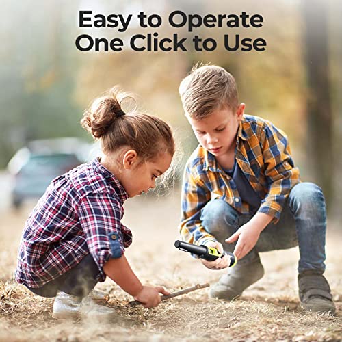 RM RICOMAX Metal Detectors Pinpointer, Lightweight & Portable, Waterproof Handheld Pinpointer, with Belt Holster Treasure Hunting Tool Accessories, Buzzer Vibration Metal Detectors for Gold Sliver