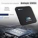Android TV Box - VIDEN Newest Android 7.1 Smart TV Boxsets, Amlogic S905X Quad-Core, 1GB RAM & 8GB ROM, 4K @60fps Ultra HD, Support Video Encoder for H.265, 2.4GHz WIFI