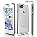 iPhone 7 Waterproof Case, FITFORT Clear Underwater Full Body with Built-in Screen Protector Shock Snow Dirtproof Extreme Durable Waterproof Case for iPhone 7(4.7”), Grey&Crystal