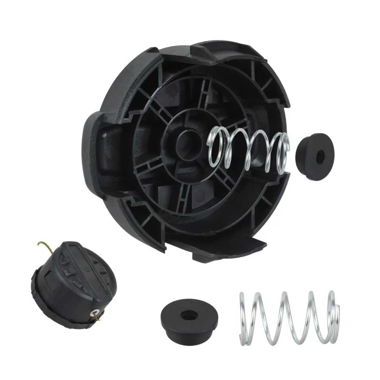 Photo 1 of 131763310 Replacement for Dewalt DWO1DT995 DCST922P1 DCST922B DCST972X1 Weed Trimmer Head Parts, Trimmer Head Cap, Weedeater Spring and Cap, Compatible with Dewalt String Trimmer Head