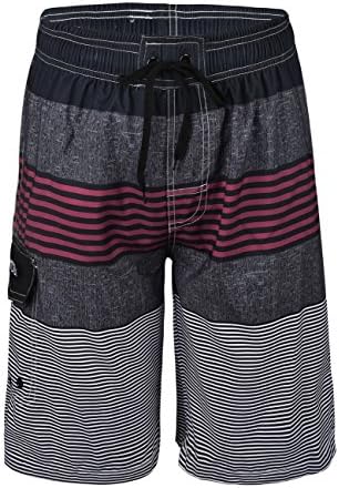 Nonwe Men's Surf Quick Dry Swim Trunks with Drawsting