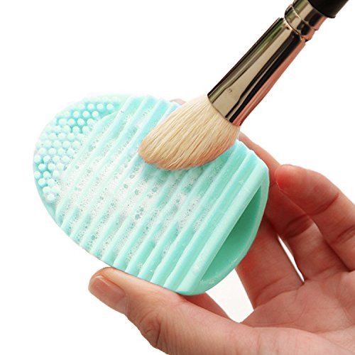 Makeup Washing Brush Cleaner Eggs Scrubber Tool for Cosmetic Brushes - Thumbnail 6