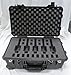 Pelican 1510 custom 5 pistol insert - Fits Pelican 1510 case. Case not included. Foam only