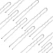 Velscrun 300 Pack U Shaped Hair Pins Bun Hair Pins Metal Bobby Pins Hair Clips for Hair Decoration (Silver)
