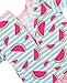 RuffleButts® Baby/Toddler Girls Whimsy Watermelons One Piece Rash Guard - 3-6m