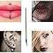 Ear Nose Piercing Needles, CINRA 50pcs Body Piercing Needles Assorted size 12G 14G 16G 18G and 20G Hollow Piercing Needles for Ear Nose Navel Nipple Lip Piercing