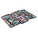 JuJuBe Be Rich Tri-Fold Wallet with Snap Enclosure, Tokidoki Collection - Kaiju City