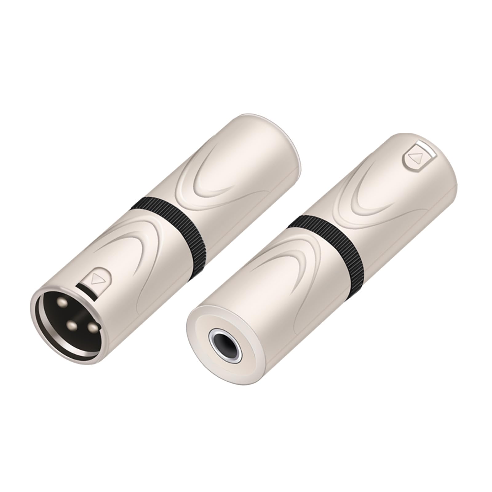 Photo 1 of HOZIBING XLR to 1/4 6.35MM Microphone Audio Adapter,1/4" TRS Female to XLR Male Splitter,6.35mm Stereo Female to 3PIN XLR Male Guitar Converter (XLR Male to 1/4 TRS Female(D1053))