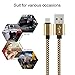 Micro USB Charging Cable, UNISAME 10Ft Rugged Heavy Duty Bold Braided Micro USB Data Charger Extension Cable for Galaxy S7 S6 edge S5 S4 Note 5 4, LG Q6 G4, ZTE Blade V8, Huawei Nova and more