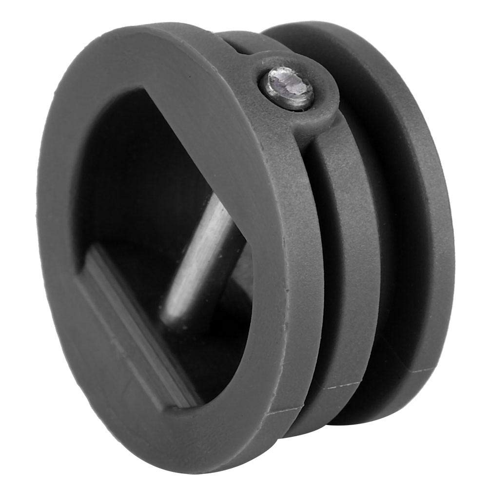 Alomejor 5pcs 2.5cm Surfing Surfboard Leash Leg Rope Plug for Surfboard Paddle Board Kayak Accessories Equipment(Black)